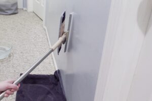 best way to clean walls